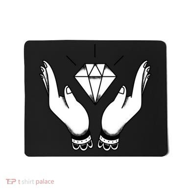 Hands Diamond Mousepad