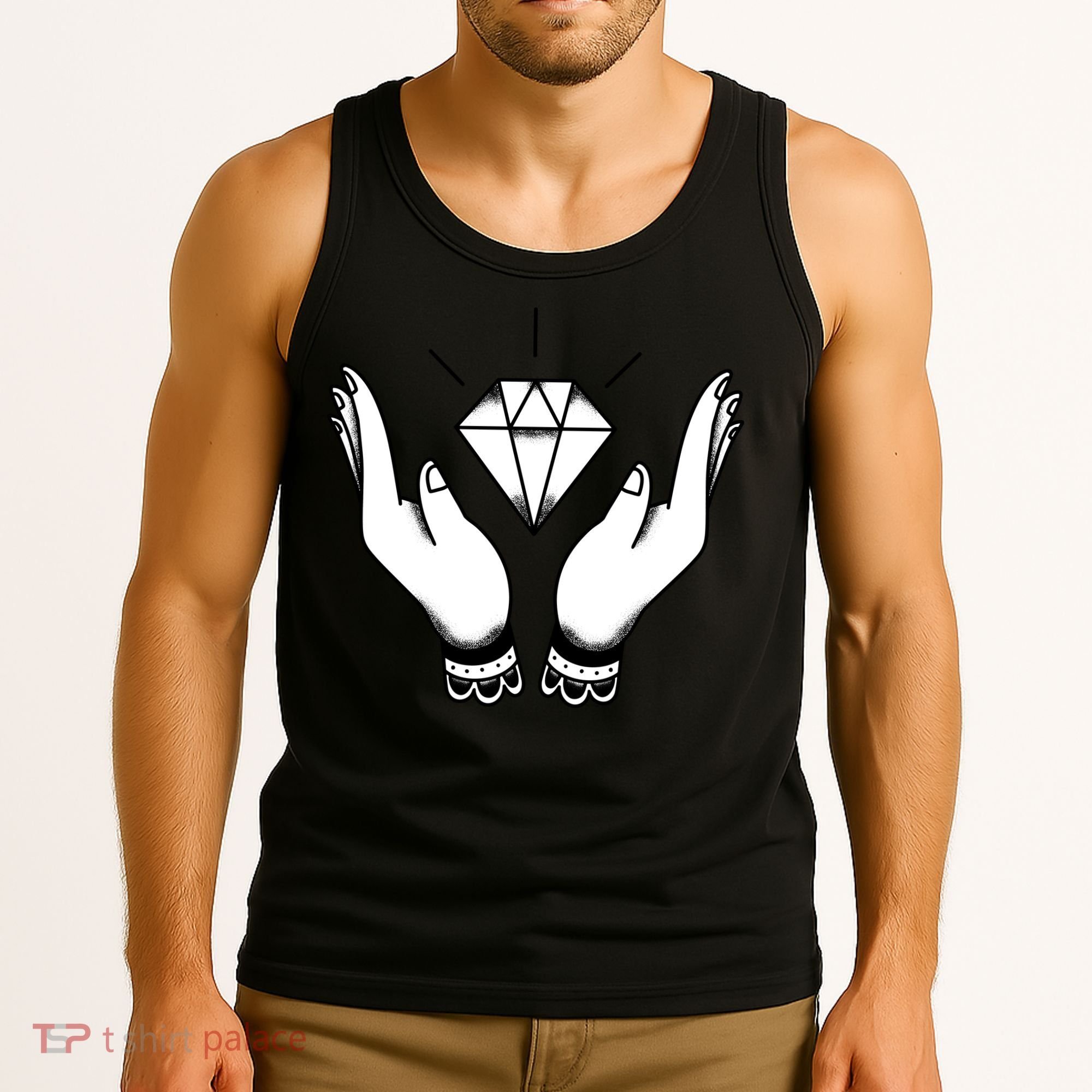 Hands Diamond Tank Top