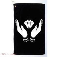 Hands Diamond Golf Towel thumb 0