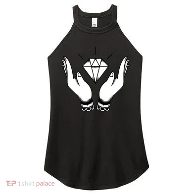 Hands Diamond Women's Perfect Tri Rocker Tank