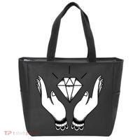 Hands Diamond Tote Bag thumb 0