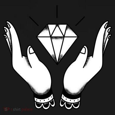 Hands Diamond Full Zip Hoodie