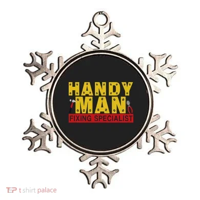 Handy Man Fixing Specialist Ornament