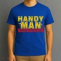 Handy Man Fixing Specialist T-Shirt thumb 3