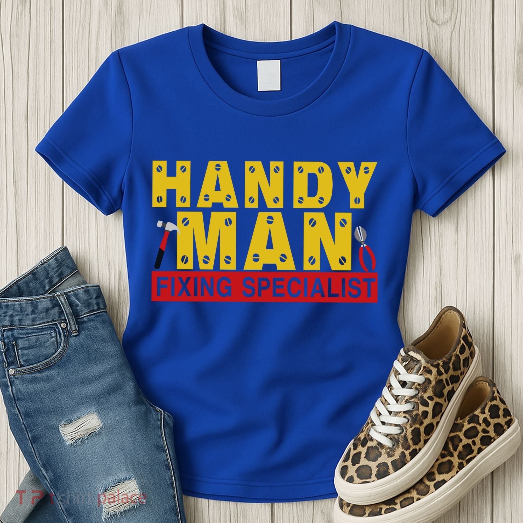 Handy Man Fixing Specialist Women's T-Shirt