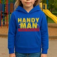 Handy Man Fixing Specialist Kids Hoodie thumb 3