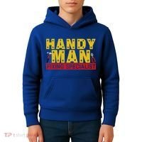 Handy Man Fixing Specialist Kids Hoodie thumb 4