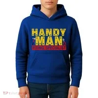 Handy Man Fixing Specialist Kids Hoodie thumb 4