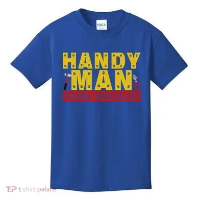 Handy Man Fixing Specialist Kids T-Shirt