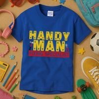 Handy Man Fixing Specialist Kids T-Shirt thumb 3