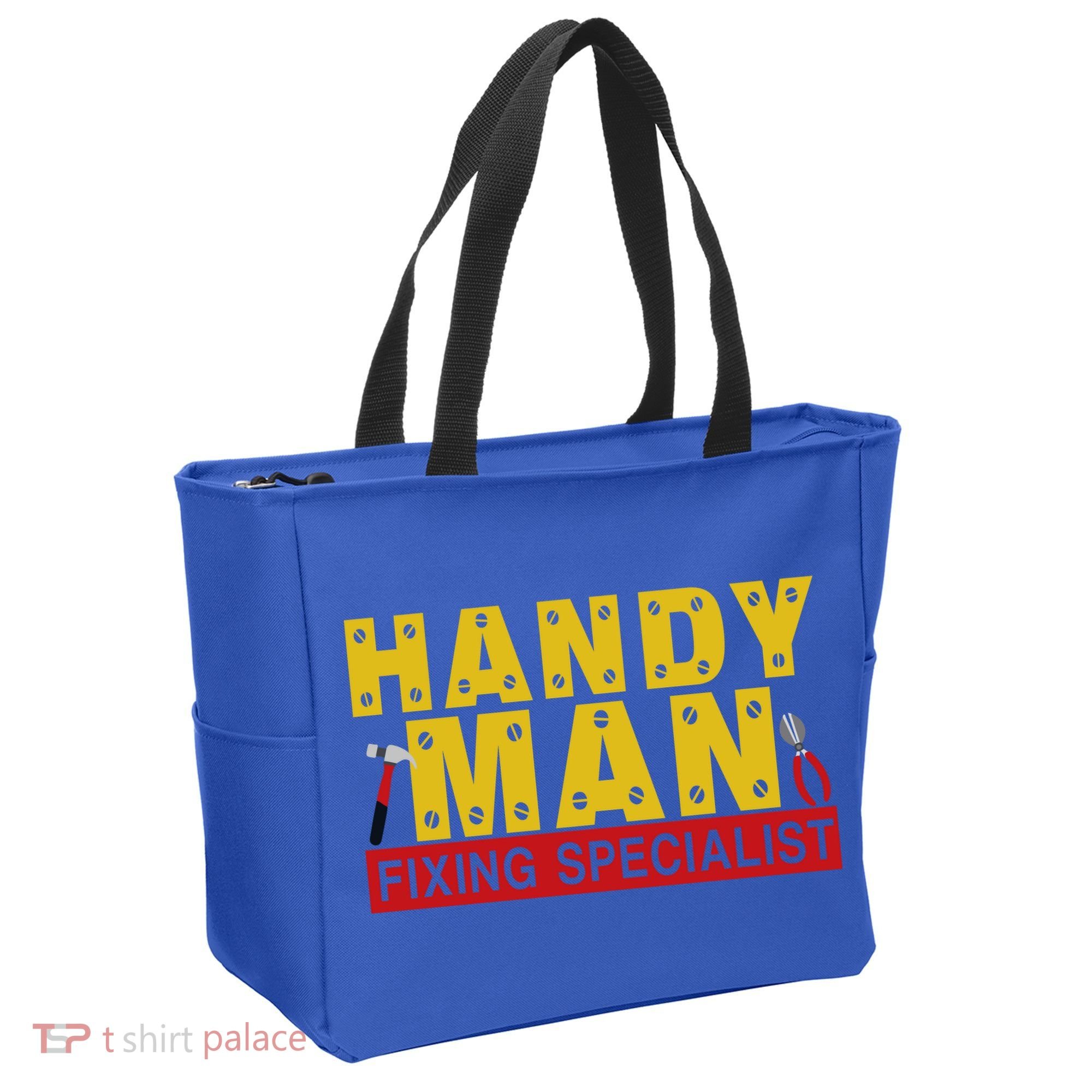 Handy Man Fixing Specialist Tote Bag