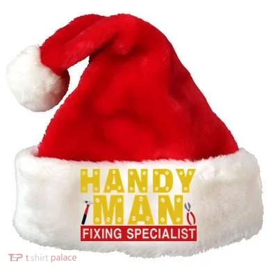Handy Man Fixing Specialist Santa Hat