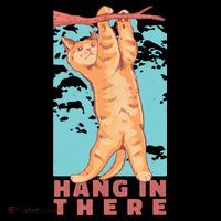 Hang In There Cat Toddler Hoodie thumb 2