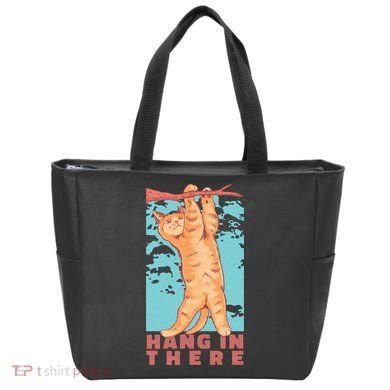 Hang In There Cat Tote Bag