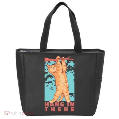 Hang In There Cat Tote Bag