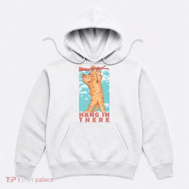 Hang In There Cat Hoodie