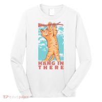 Hang In There Cat Long Sleeve Shirt thumb 0