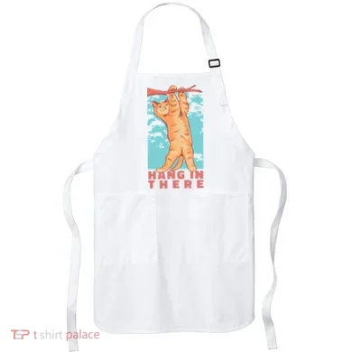 Hang In There Cat Apron