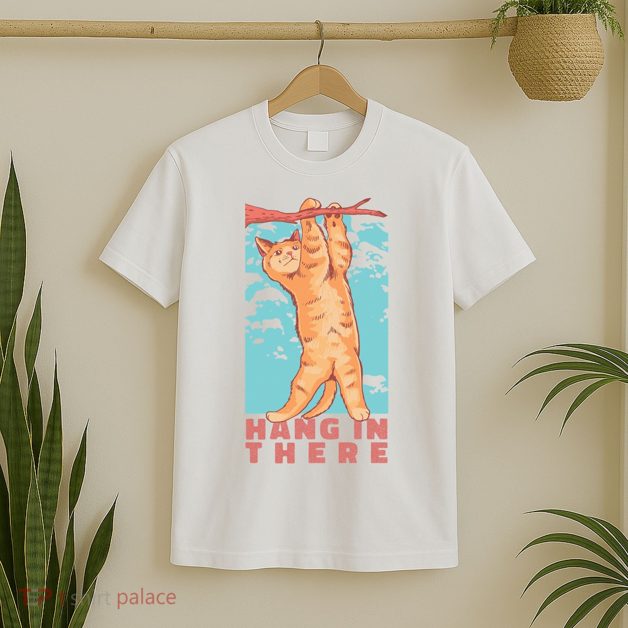 Hang In There Cat T-Shirt
