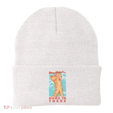 Hang In There Cat Beanie