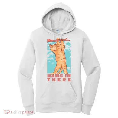 Hang In There Cat Women's Hoodie