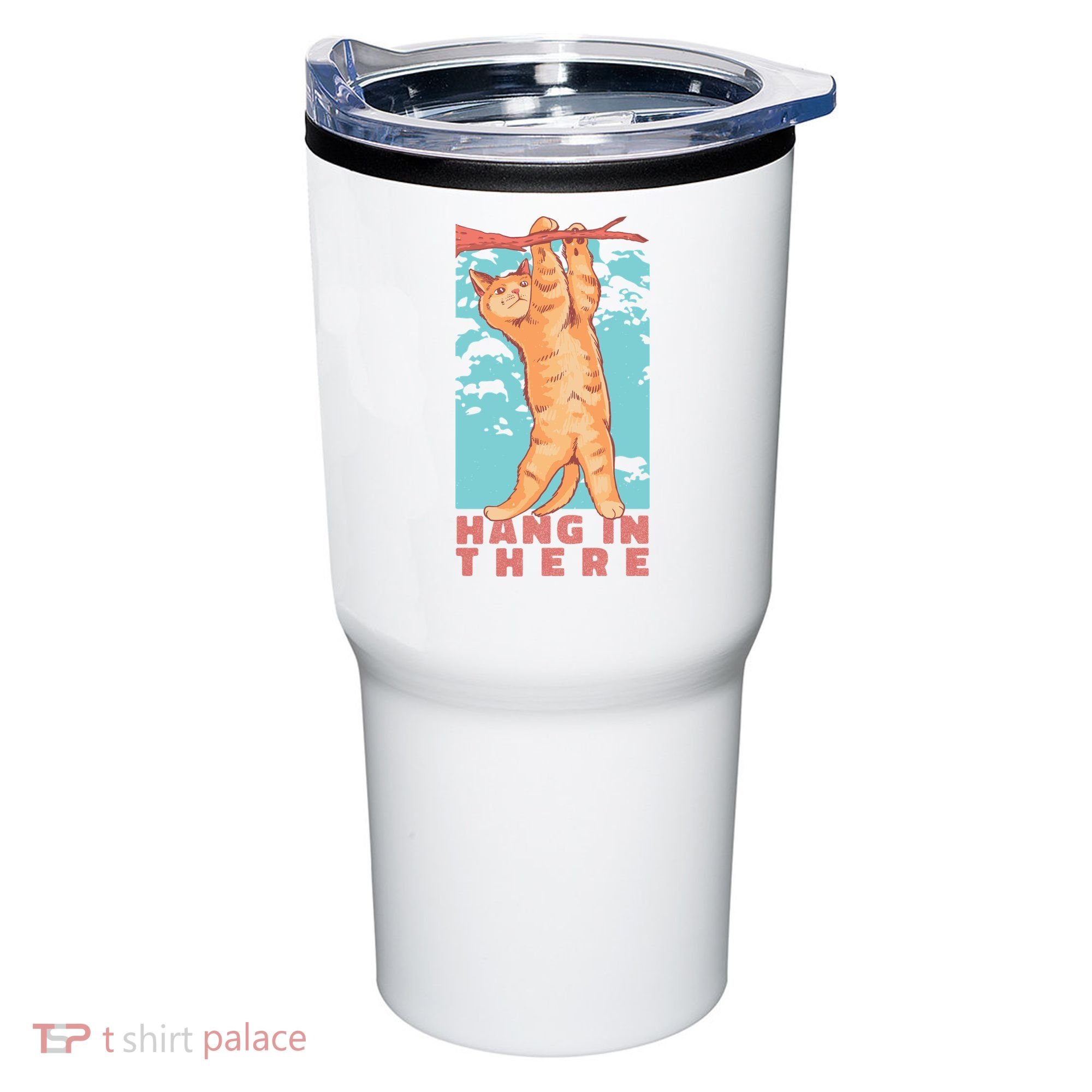 Hang In There Cat Tumbler