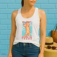 Hang In There Cat Women's Tank Top thumb 2