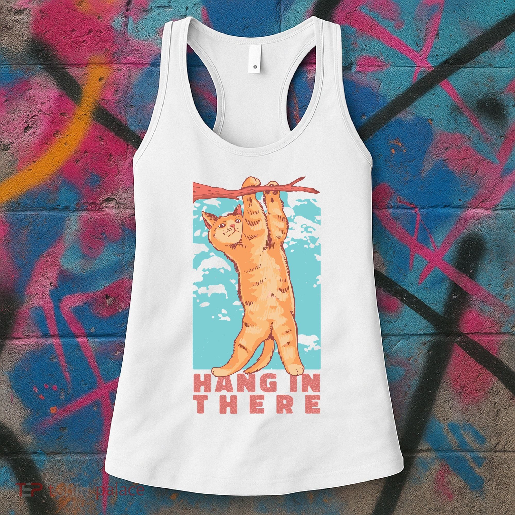 Hang In There Cat Women's Tank Top