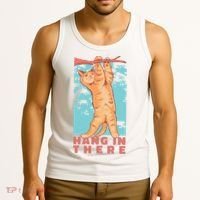 Hang In There Cat Tank Top thumb 3