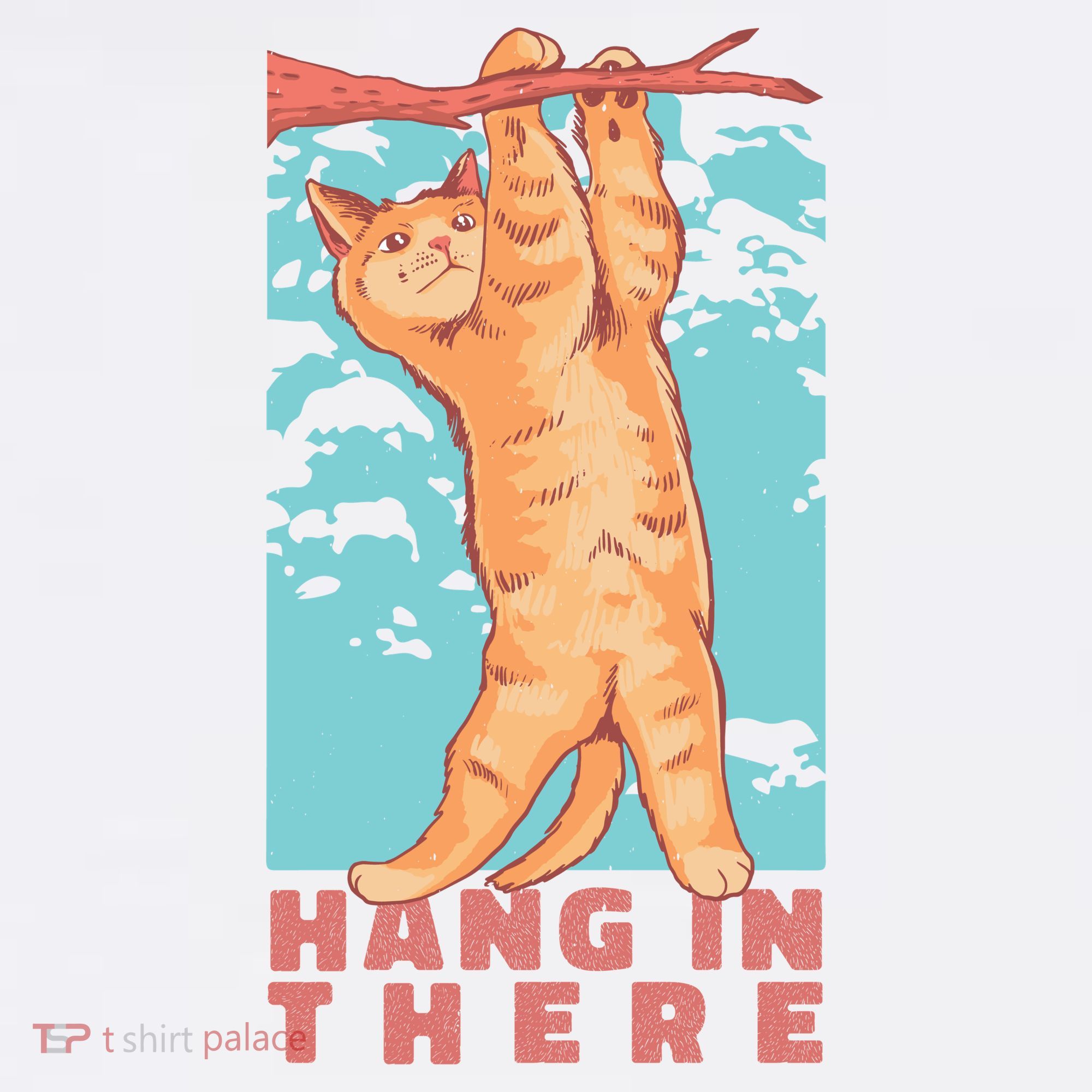 Hang In There Cat Tank Top