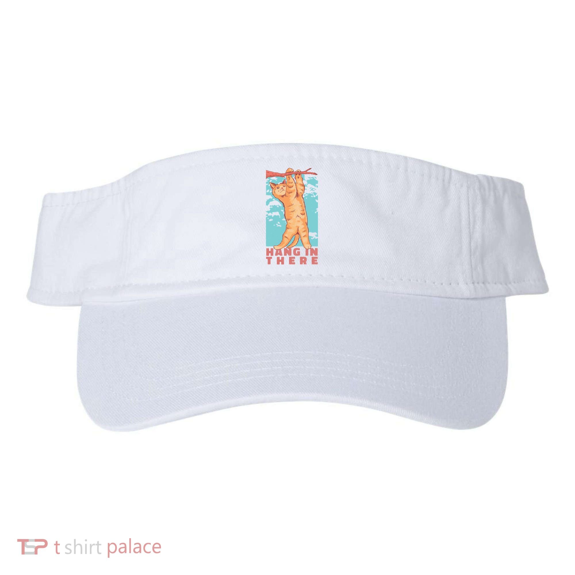 Hang In There Cat Visor