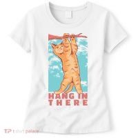 Hang In There Cat Women's T-Shirt thumb 0