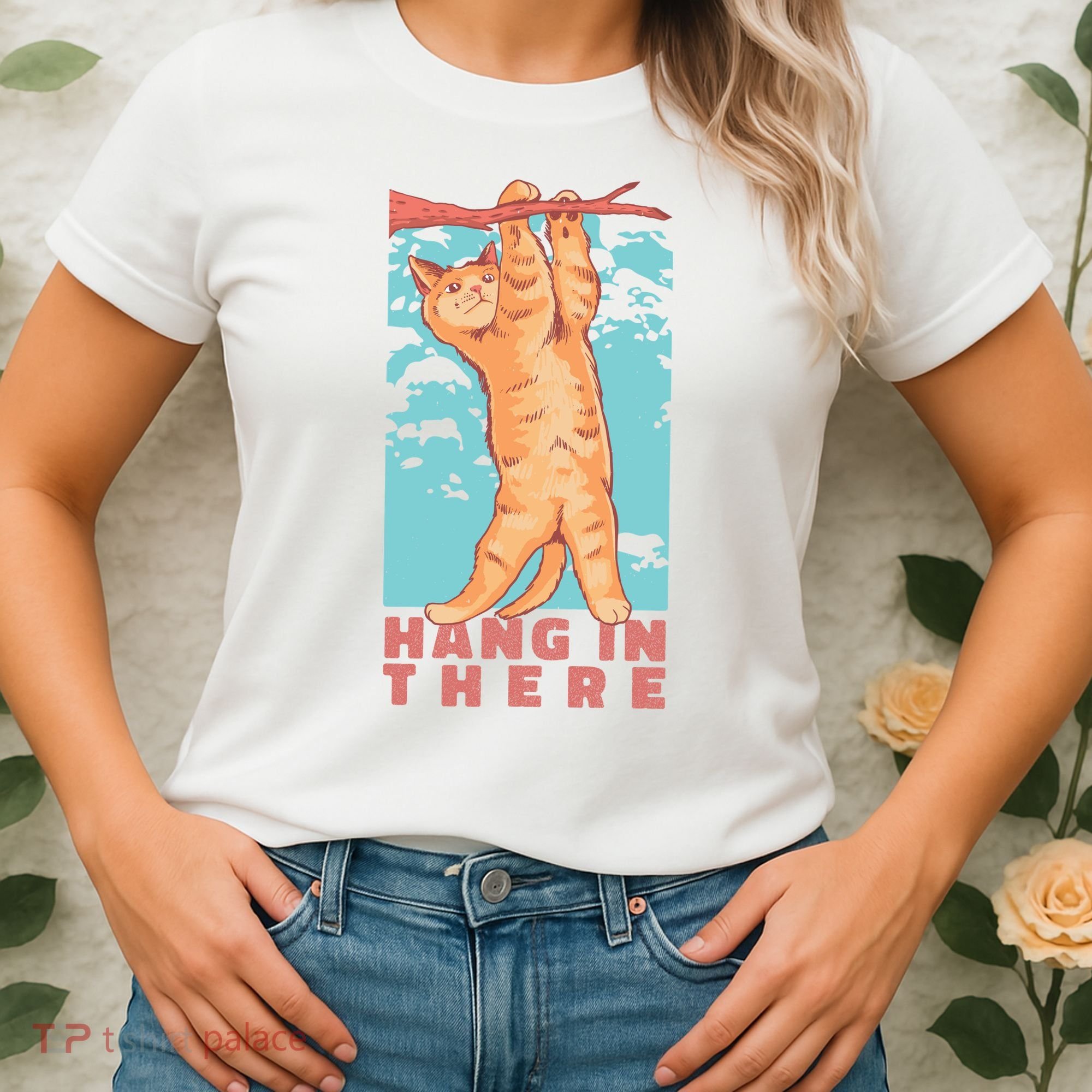Hang In There Cat Women's T-Shirt