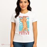 Hang In There Cat Women's T-Shirt thumb 4
