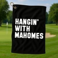 Hangin' With Mahomes Golf Towel thumb 1