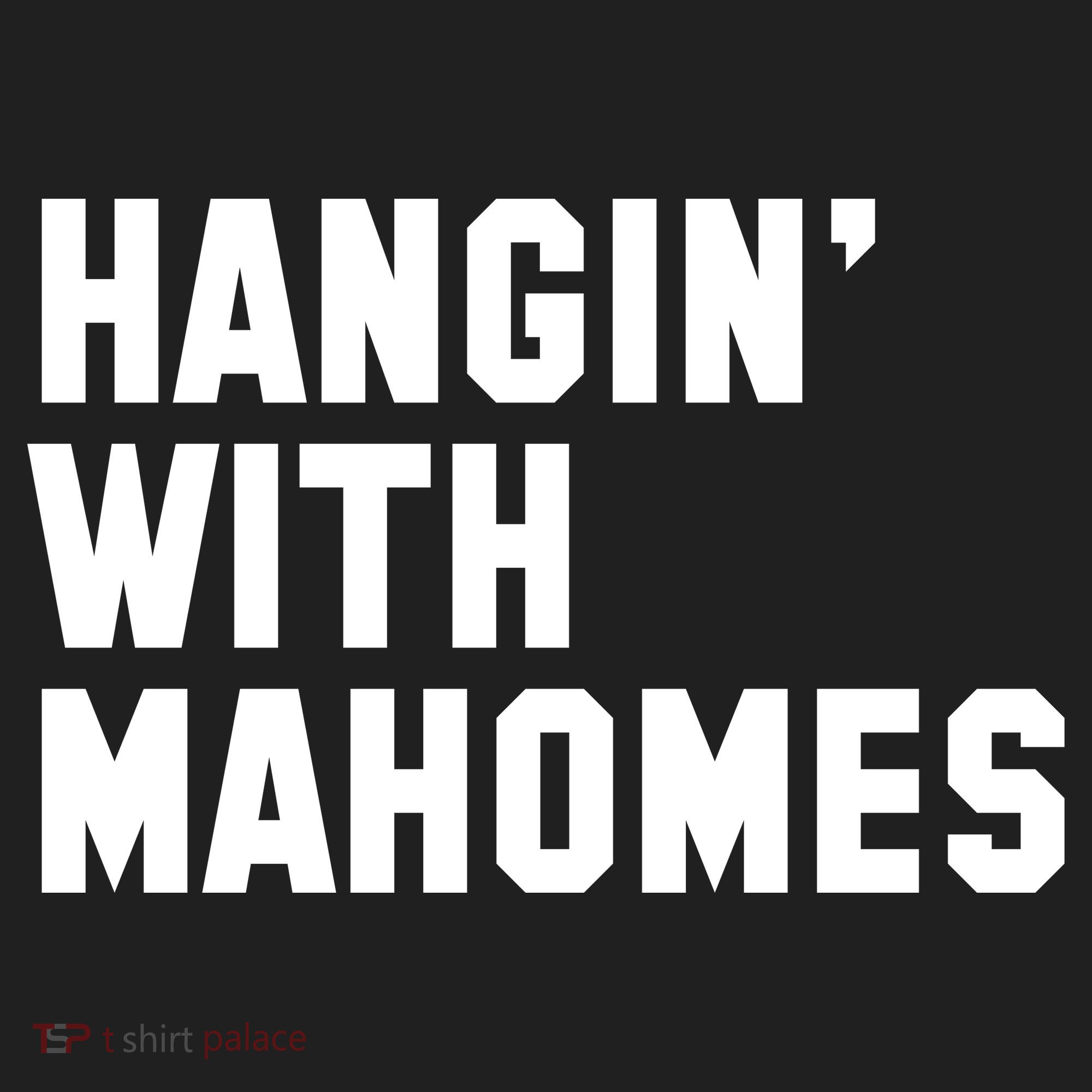Hangin' With Mahomes Golf Towel