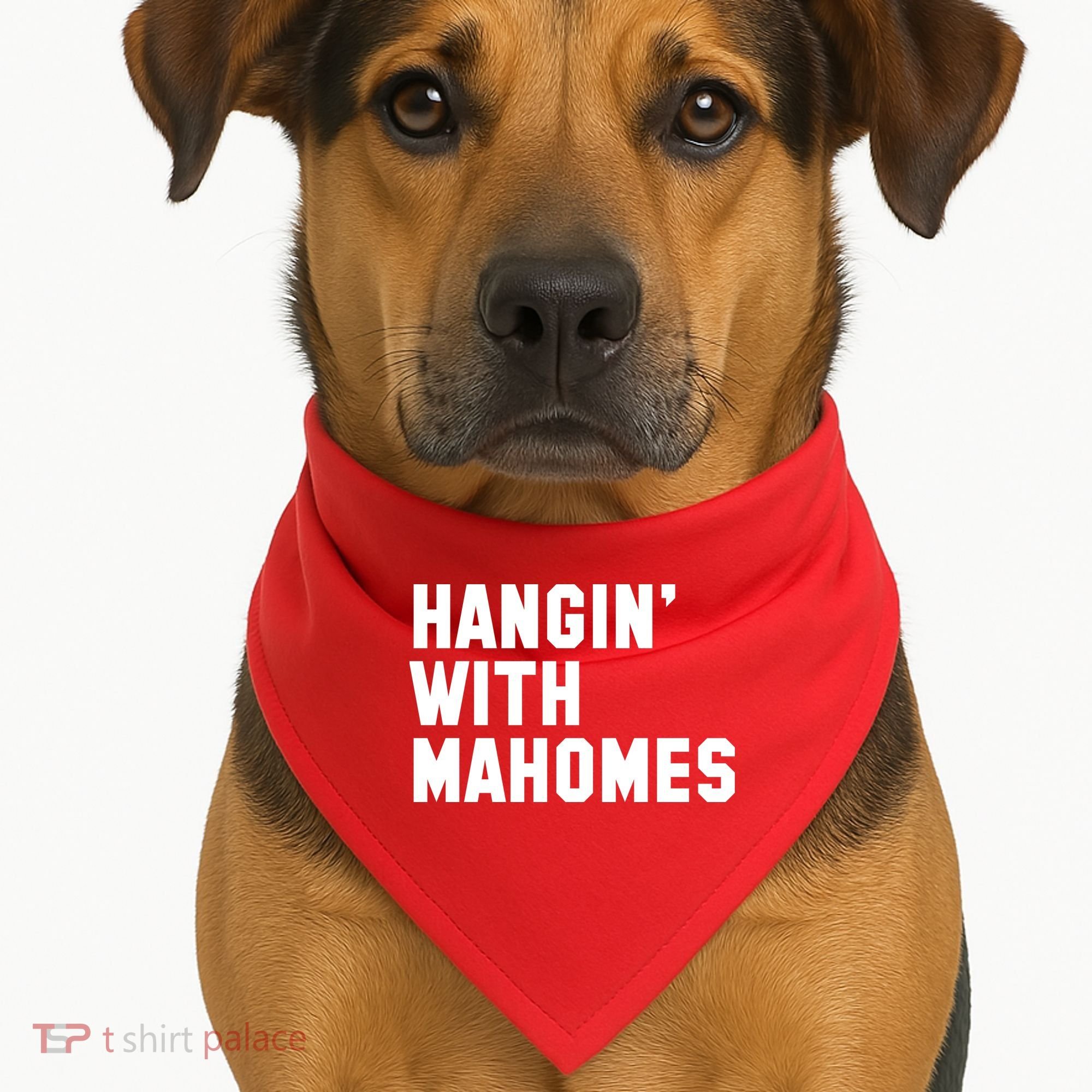 Hangin' With Mahomes USA-Made Doggie Bandana