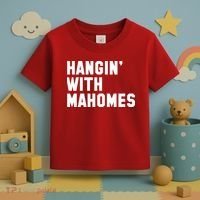 Hangin' With Mahomes Toddler T-Shirt thumb 3