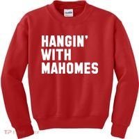 Hangin' With Mahomes Kids Sweatshirt thumb 0