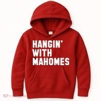 Hangin' With Mahomes Kids Hoodie thumb 0