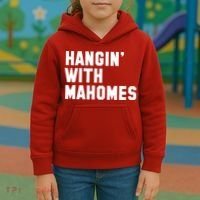 Hangin' With Mahomes Kids Hoodie thumb 3