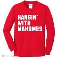 Hangin' With Mahomes Kids Long Sleeve Shirt thumb 0