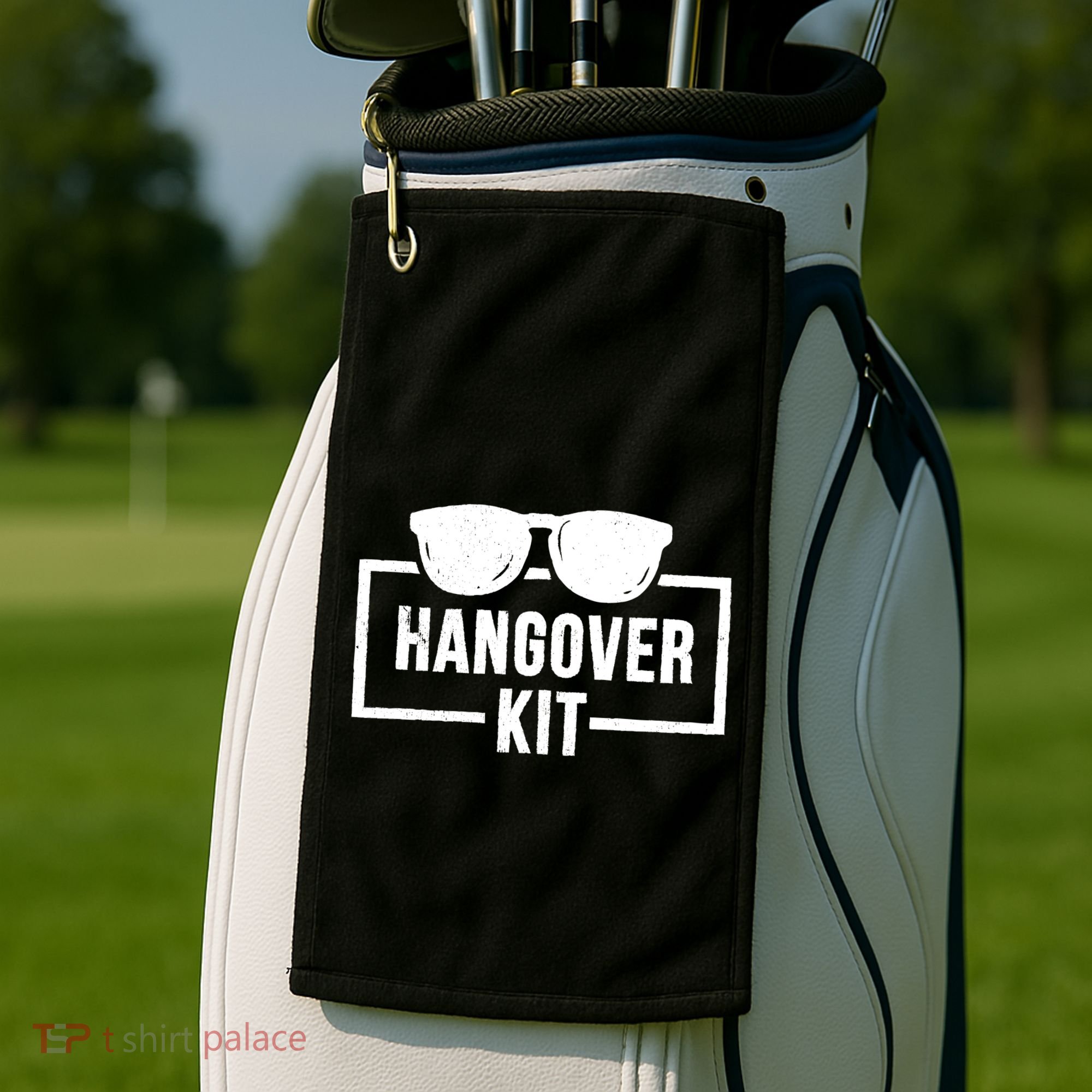 Hangover Kit Golf Towel