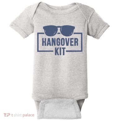 Hangover Kit Baby Bodysuit