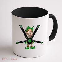 Hangover Leprechaun Irish Baby  Coffee Mug thumb 1