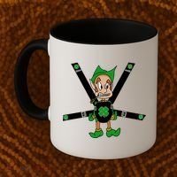 Hangover Leprechaun Irish Baby  Coffee Mug thumb 2