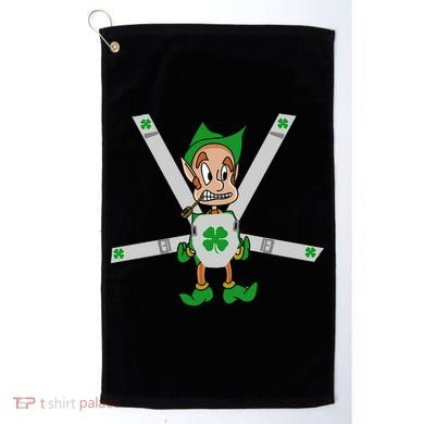 Hangover Leprechaun Irish Baby  Golf Towel