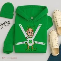 Hangover Leprechaun Irish Baby  Hoodie thumb 4