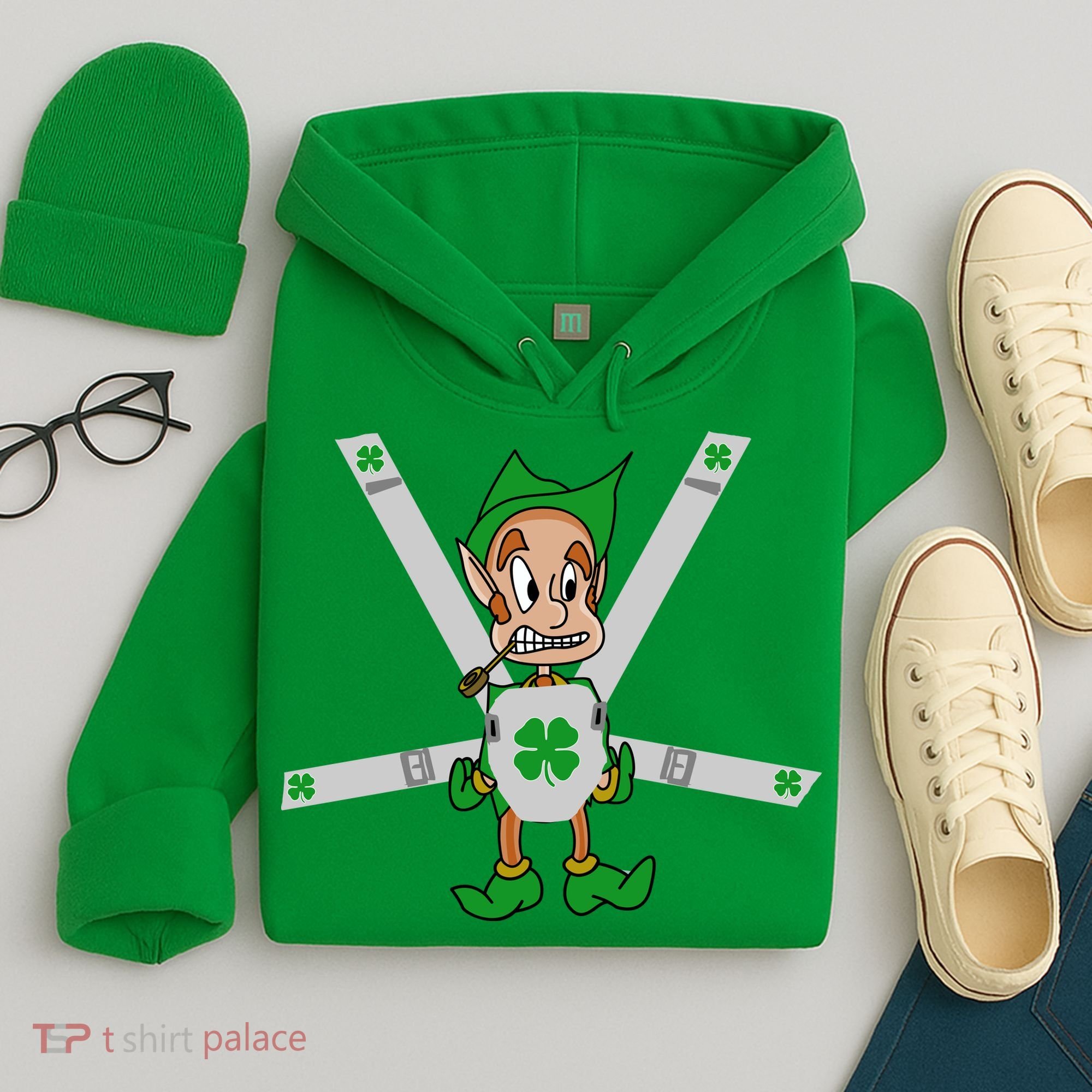 Hangover Leprechaun Irish Baby  Hoodie