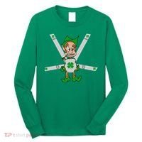 Hangover Leprechaun Irish Baby  Long Sleeve Shirt thumb 0